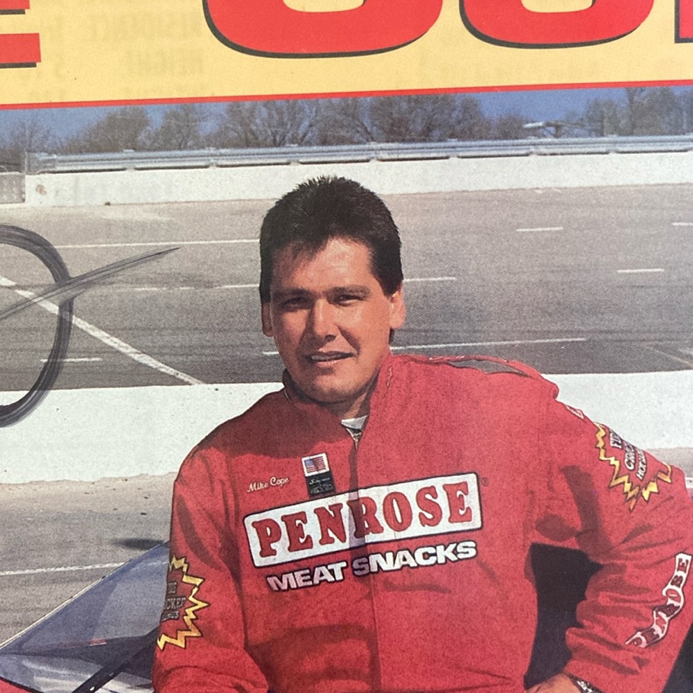 Autographed Mike Cope Racing Photo - Picture 5 of 6